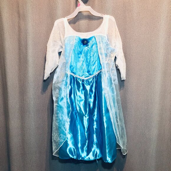 ❄️ [Kids 4-6X] DISNEY Frozen Elsa Princess Dress Halloween Costume Jakks Pacific - Picture 3 of 8